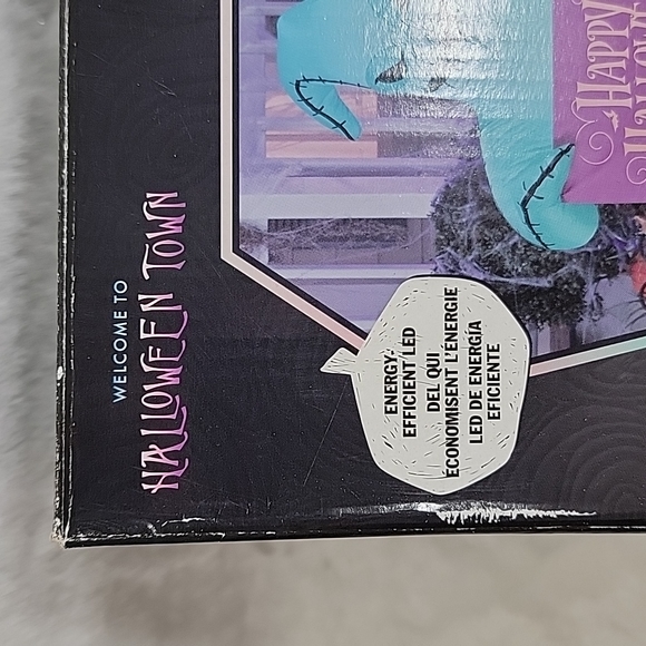 Disney Welcome to Halloween Town 3.5 Ft Ooggie Boogie Inflatable Nightmare Befor - Picture 4 of 5